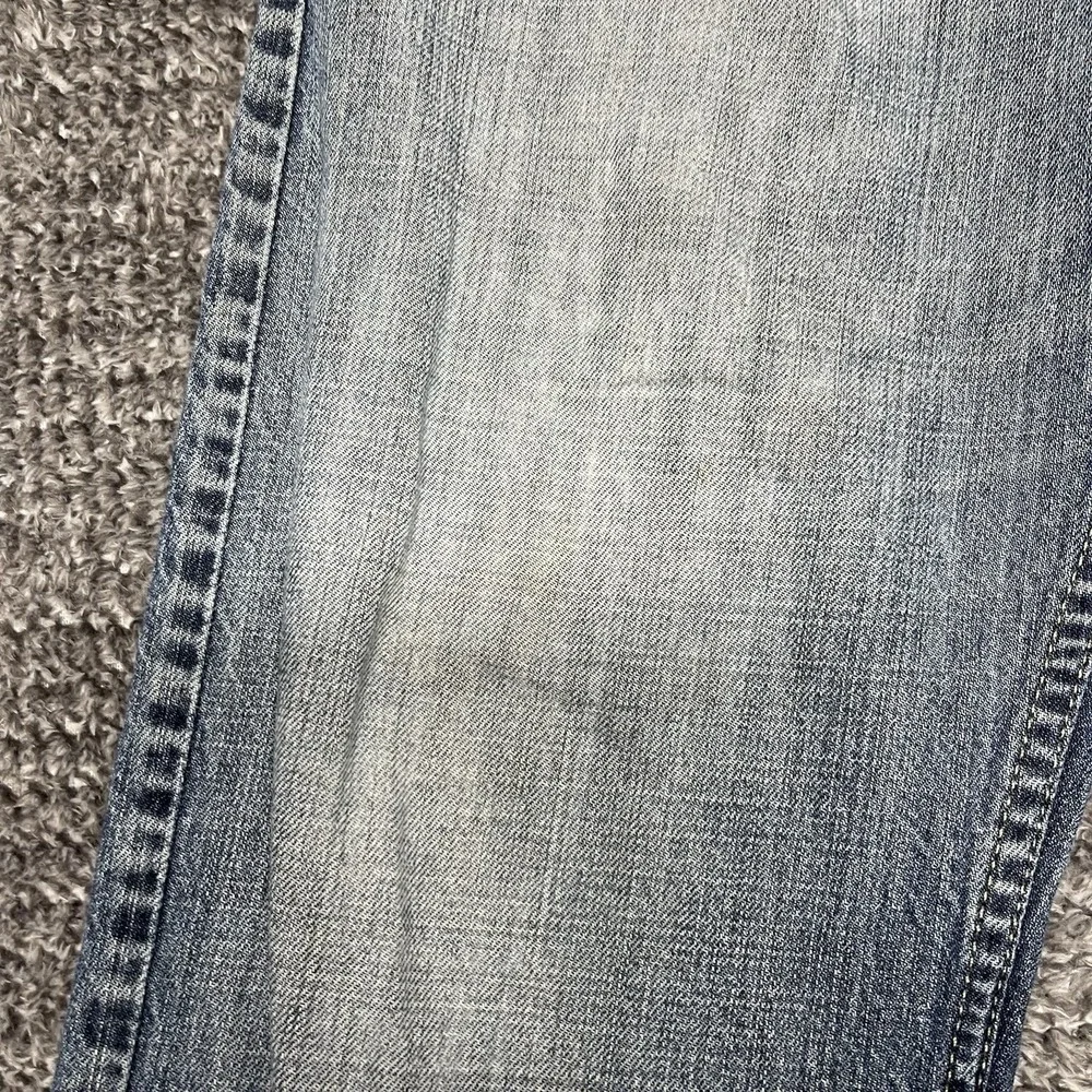 Levis 514‎ Jeans Mens 38x32 Blue Straight Denim Workwear Medium Wash
